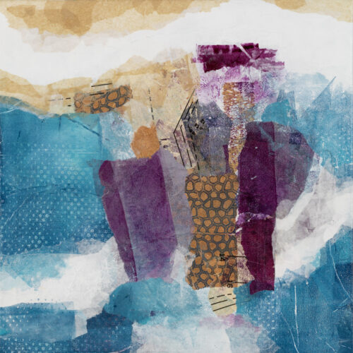 mixed media collage